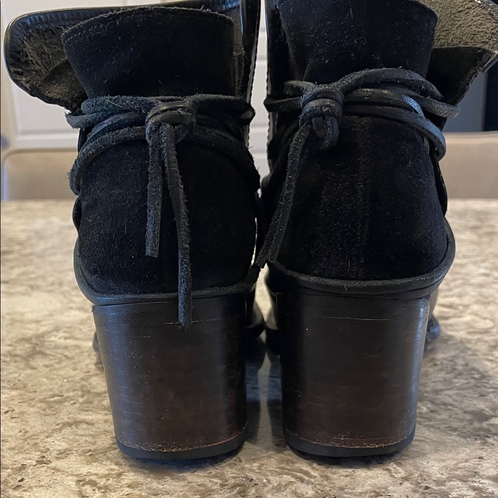 Freebird Black Leather Ankle booties - discontinued Casey - Picture 11 of 11
